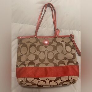 Coach Red Purse